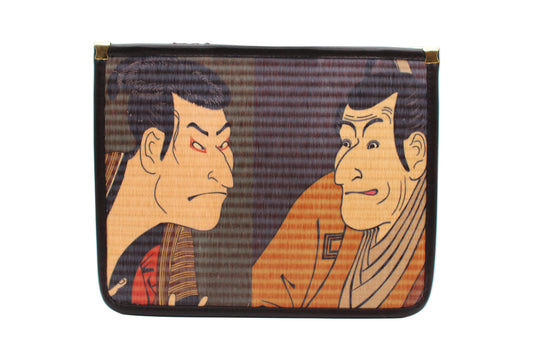 Dyed Tatami Tote Bag – Handmade Japanese Craft, Made in Kyoto